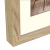 Cornice in legno ZEP Malmo naturale 13x18 cm con Passepartout 9x13 cm