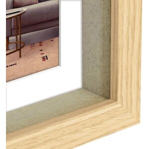 ZEP Cornice per oggetti Sorrento 10x15 naturale (14,5x20x3,5 cm)