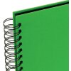 Album a spirale ZEP Verde nebbioso 25x25 cm 50 pagine nere