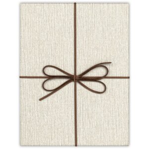 Scatola regalo ZEP marrone/grigio 6 misure 34x34x4,5 cm Elegance