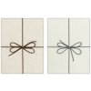 Scatola regalo ZEP marrone/grigio 6 misure 34x34x4,5 cm Elegance