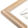 ZEP Portafoto in legno Fenis naturale da 15x20 cm a 20x30 cm con passe-partout
