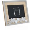 ZEP Portafoto in legno Lola 10x15 cm Ritratto e paesaggio e doppia cornice