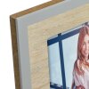 ZEP Portafoto in legno Lola 10x15 cm Ritratto e paesaggio e doppia cornice