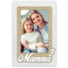 ZEP Portafoto in legno Sandra 10x15 cm e 13x18 cm Mamma Italiana