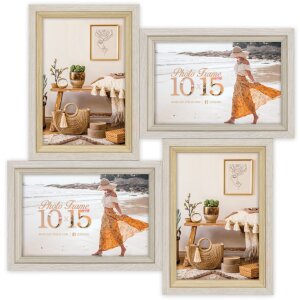 ZEP Cornice da galleria in legno Zara naturale da 4 a 8 foto 10x15 cm