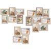 ZEP Cornice da galleria in legno Zara naturale da 4 a 8 foto 10x15 cm