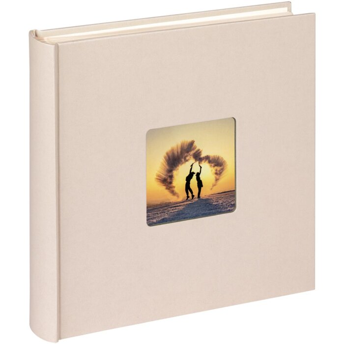 Walther Album fotografico Jumbo Fun chamois 30x30 cm 100 pagine bianche
