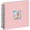 Walther Album a spirale Fun rosa 26x25 cm 40 pagine nere