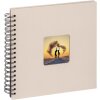 Walther Album a spirale Fun chamois 26x25 cm 40 pagine nere
