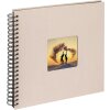 Walther Album a spirale Fun chamois 30x30 cm 50 pagine nere