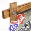 ZEP Decorazione murale GALLUP 59x40x4 cm Motocicletta