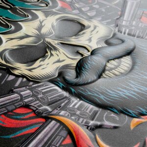 Segno di latta ZEP TATTOO 47x35x0,5 cm Miami