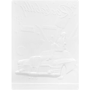ZEP Segno di latta ROCKABILLY 47x35x0,5 cm
