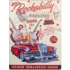 ZEP Segno di latta ROCKABILLY 47x35x0,5 cm