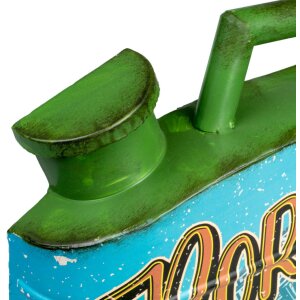 ZEP Decorazione da parete GASOLINE 8 Barattoli in metallo 45,5x34x5,5 cm