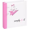 Walther album per bambini Little explorer Girl rosa 26x25 cm 50 pagine bianche