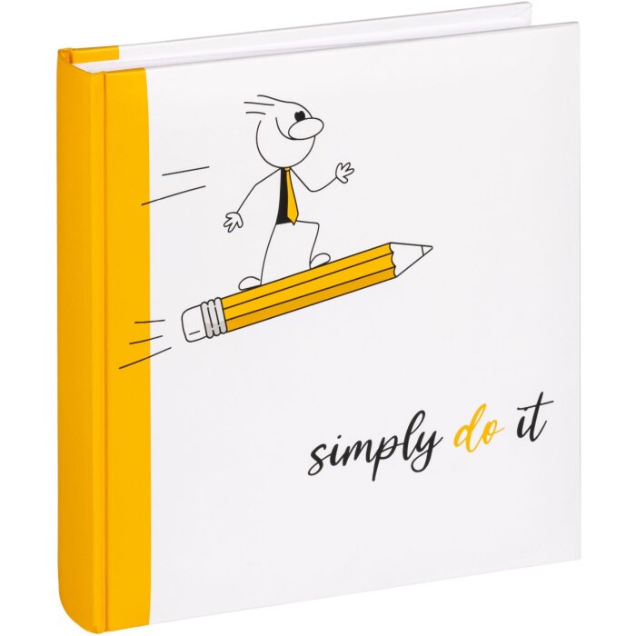 Walther album per bambini Smart explorer Boy giallo 26x25 cm 50 pagine bianche