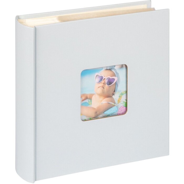 Walther Memo Slip-in Album Fun 200 foto 10x15 cm azzurro