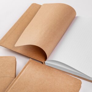 Walther Quaderno Love marrone 15x21 cm 80 fogli punteggiati