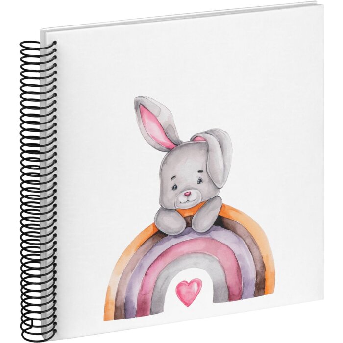 Walther Baby Album Album a spirale Coniglio Malin 25x25 cm 40 pagine bianche