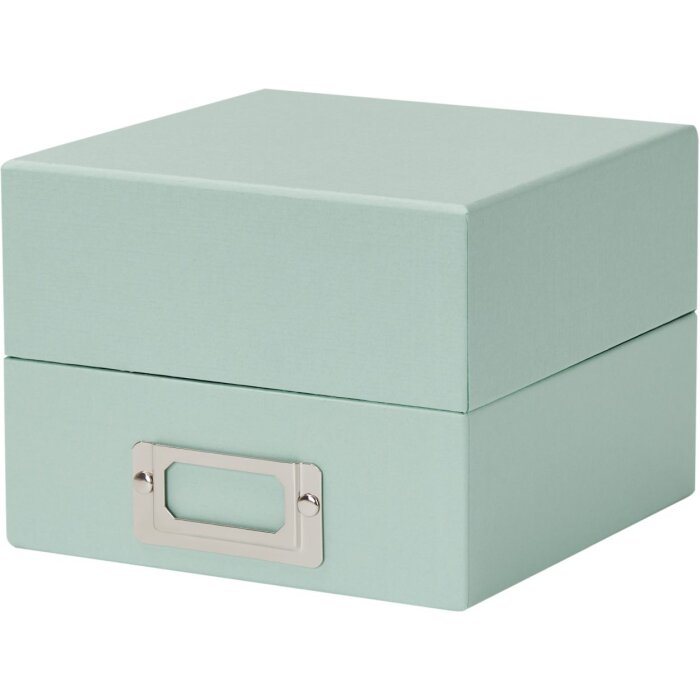 HNFD scatola fotografica Sawala 700 foto 10x15 cm divisori menta