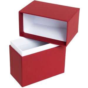 HNFD Photo Box Parda 300 foto 10x15 cm rosso collo alto