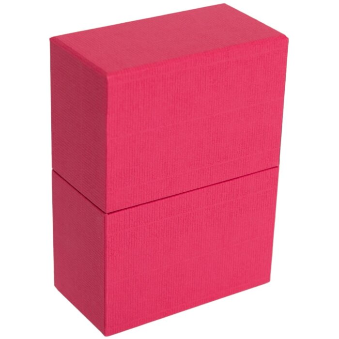 HNFD Scatola portafoto Parda 300 foto 10x15 cm fucsia colletto alto