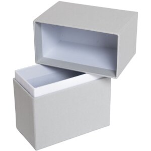HNFD Photo Box Parda 300 foto 10x15 cm grigio ghiaccio collo alto