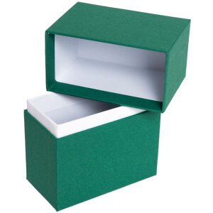 HNFD Photo Box Parda 300 foto 10x15 cm colletto verde abete in alto