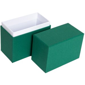 HNFD Photo Box Parda 300 foto 10x15 cm colletto verde abete in alto