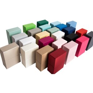 HNFD Photo Box Parda 300 foto 10x15 cm acciaio colletto blu in piedi alto