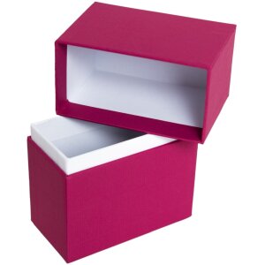 HNFD Photo Box Parda 300 foto 10x15 cm collare amarena in piedi alto