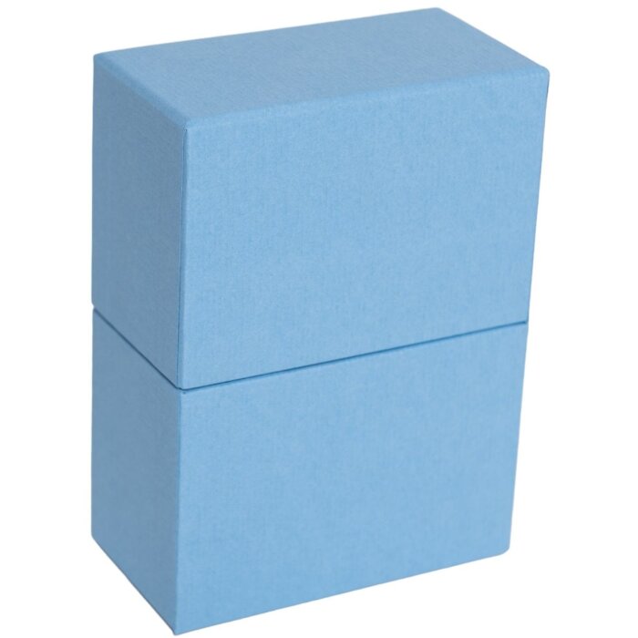 HNFD Photo Box Parda 300 foto 10x15 cm colletto blu scuro in alto
