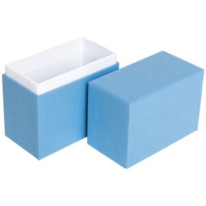HNFD Photo Box Parda 300 foto 10x15 cm colletto blu scuro in alto