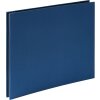 HNFD Album a vite in lino blu 38x31 cm 40 pagine cartoncino fotografico