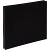 HNFD Album a vite in lino nero 38x31 cm 40 pagine cartoncino fotografico