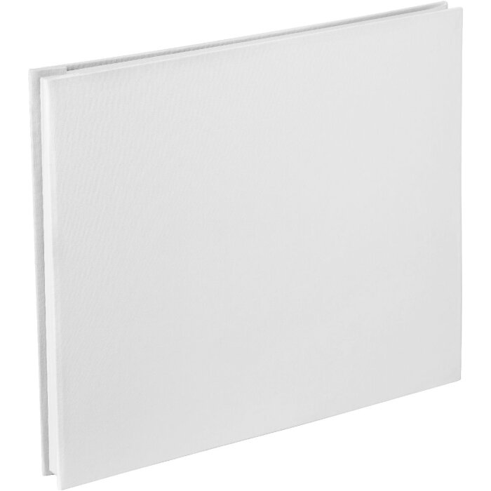HNFD Album a vite in lino bianco 38x31 cm 40 pagine