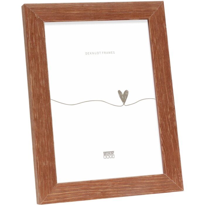 Cornice in legno Deknudt S68VF marrone 10x15 cm