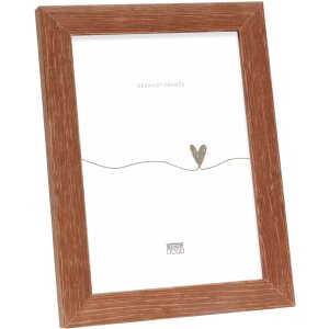 Cornice in legno Deknudt S68VF marrone 10x15 cm