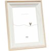Cornice di legno Deknudt S68VG1 bianco-natura 10x15 cm