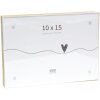 Cornice di bambù Deknudt con acrilicoglass e chiusura magnetica S68VE1 natura 10x15 cm