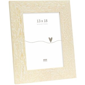 Cornice per foto in legno con stampa floreale S68VH...