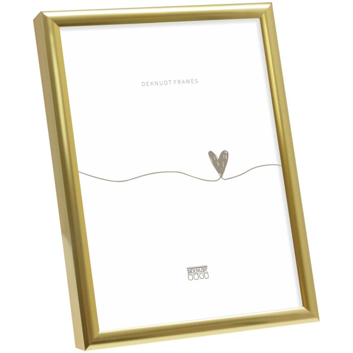 Cornice in alluminio Deknudt S027 oro 10x15 cm