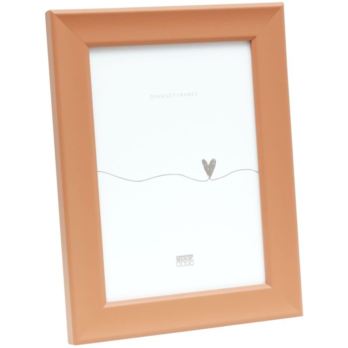 Cornice in legno Deknudt S45Y terracotta 10x15 cm
