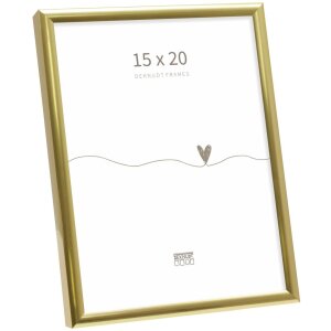 Cornice in alluminio Deknudt S027 oro 15x20 cm