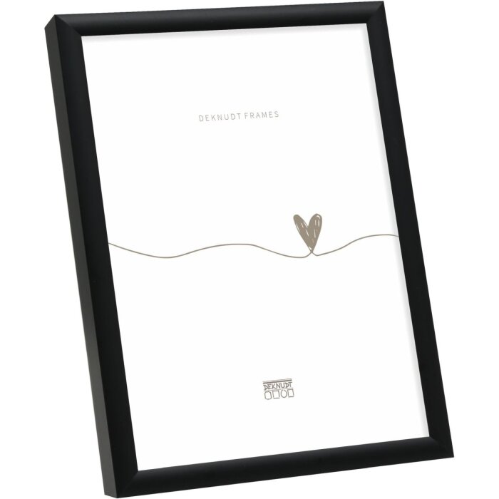 Cornice in alluminio S027 nero 15x20 cm