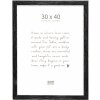 Cornice in legno Deknudt S68VF nero 30x40 cm
