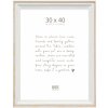 Cornice di legno Deknudt S68VG1 bianco-natura 30x40 cm