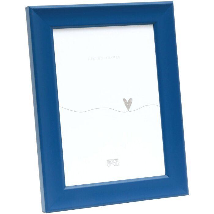 Cornice di legno Deknudt S45Y blu 15x20 cm